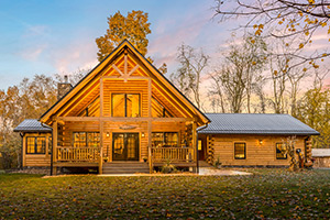 mohican log home