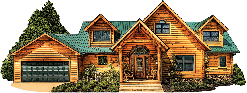 Hochstetler Log Homes & Timber log home