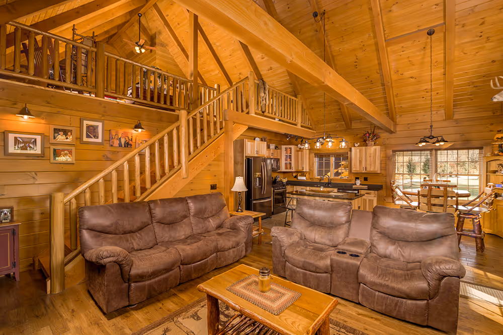 Modified Black Fork - Living Room and Stairs