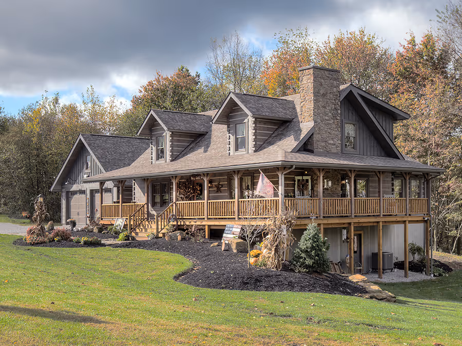 Stoker Log Home - Exterior