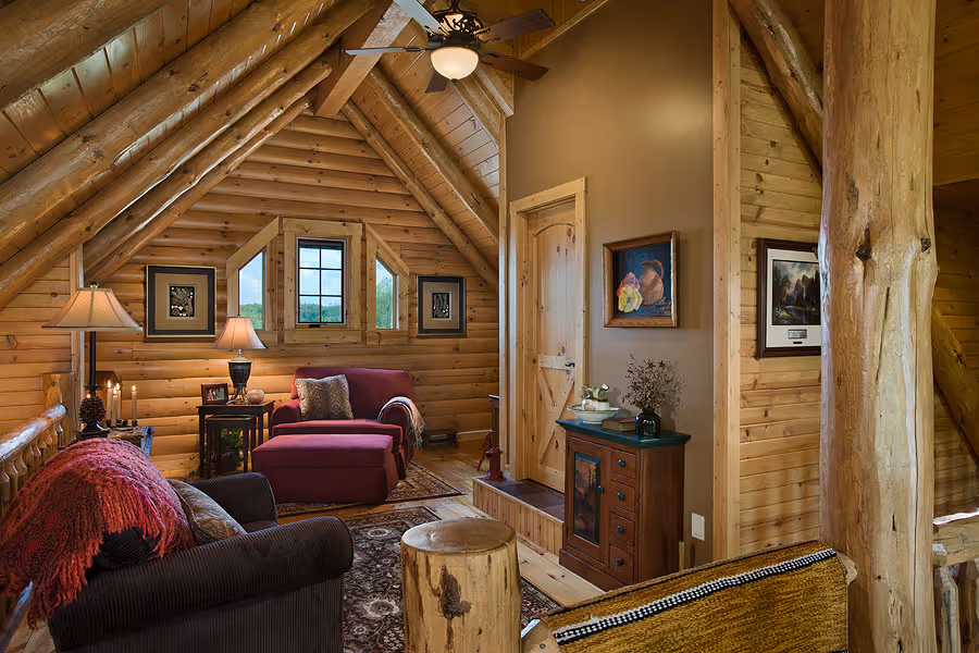 Livengood Log Home - Loft