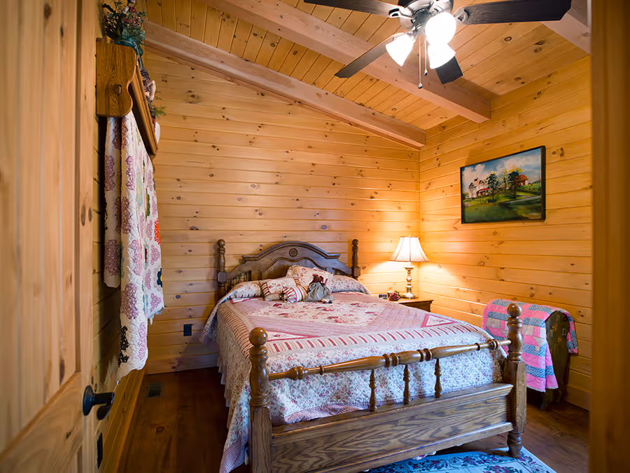 Stoker Log Home - Bedroom 3