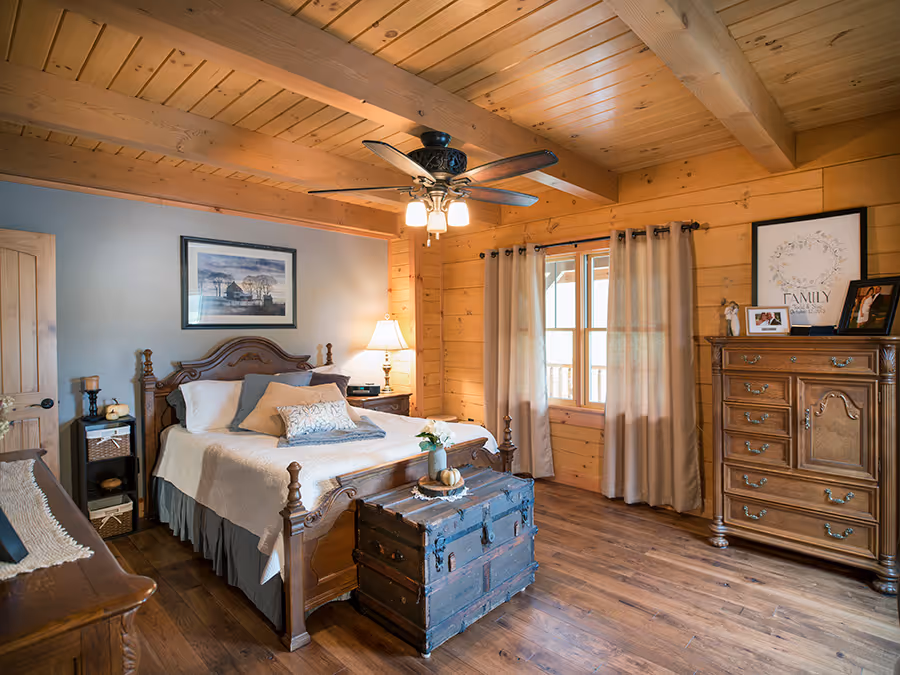 Stoker Log Home - Bedroom 2