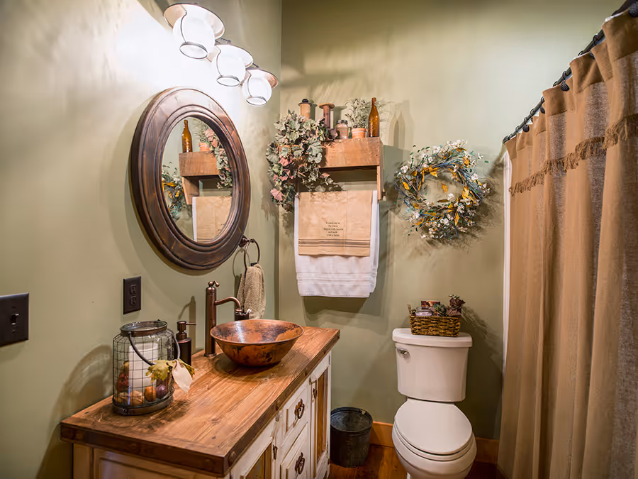 Stoker Log Home - Bathroom 2