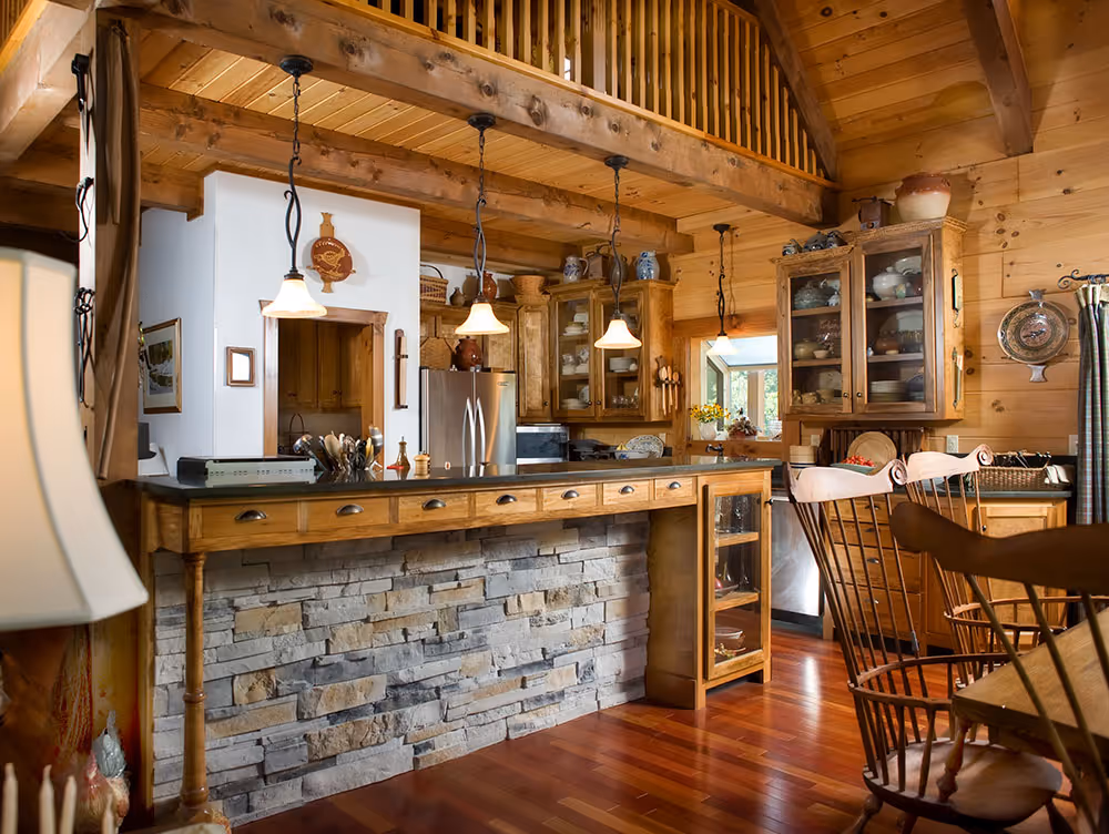 Clendenen Log Home - Bar