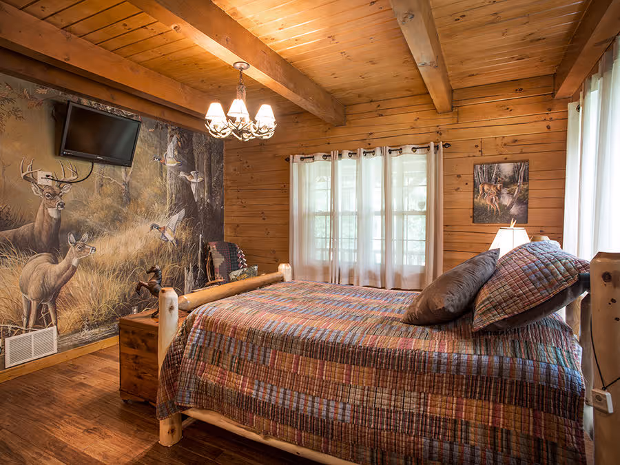 Thimmes Log Home - Bedroom 2